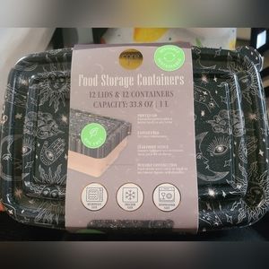 Celestial Meal Prep Storage Containers 24 piece by Core